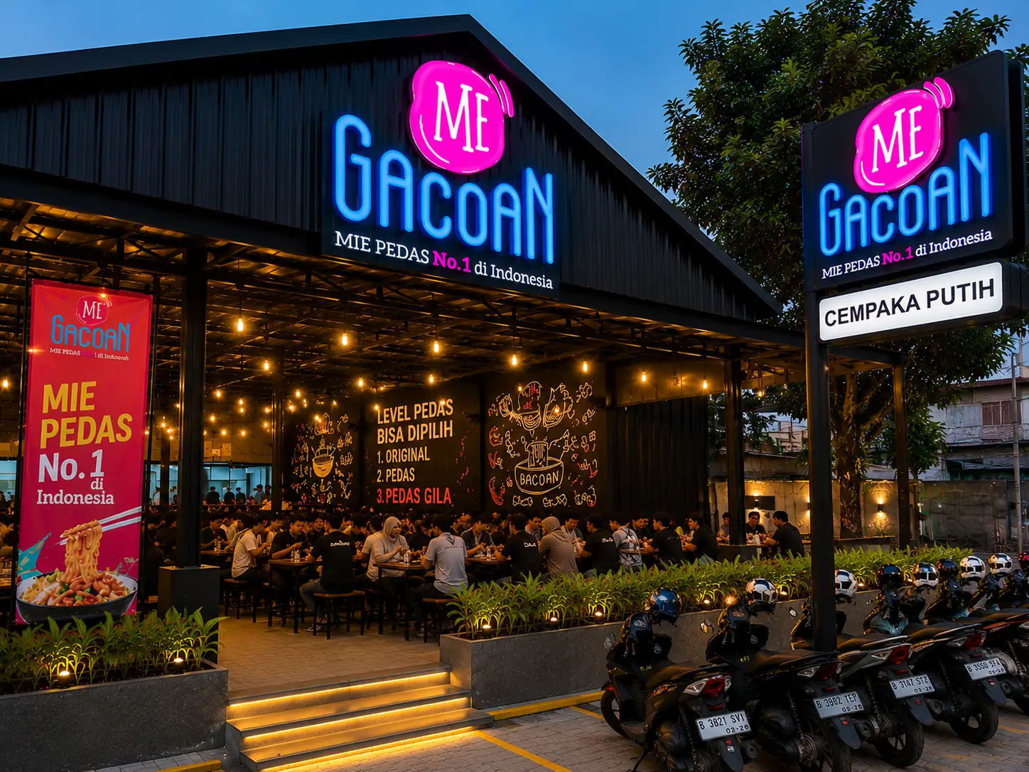 Mie Gacoan Cempaka Putih Jakarta Pusat