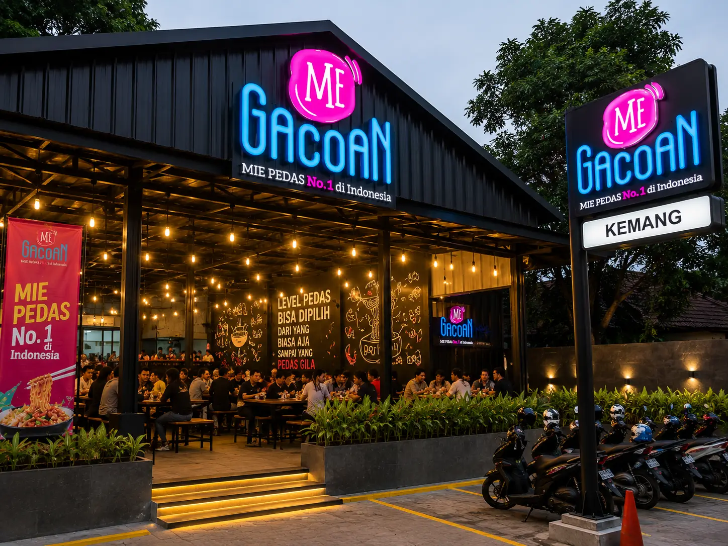 Mie Gacoan Kemang Jakarta Selatan