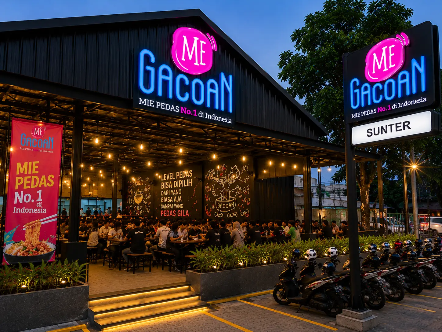 Mie Gacoan Sunter Jakarta Utara